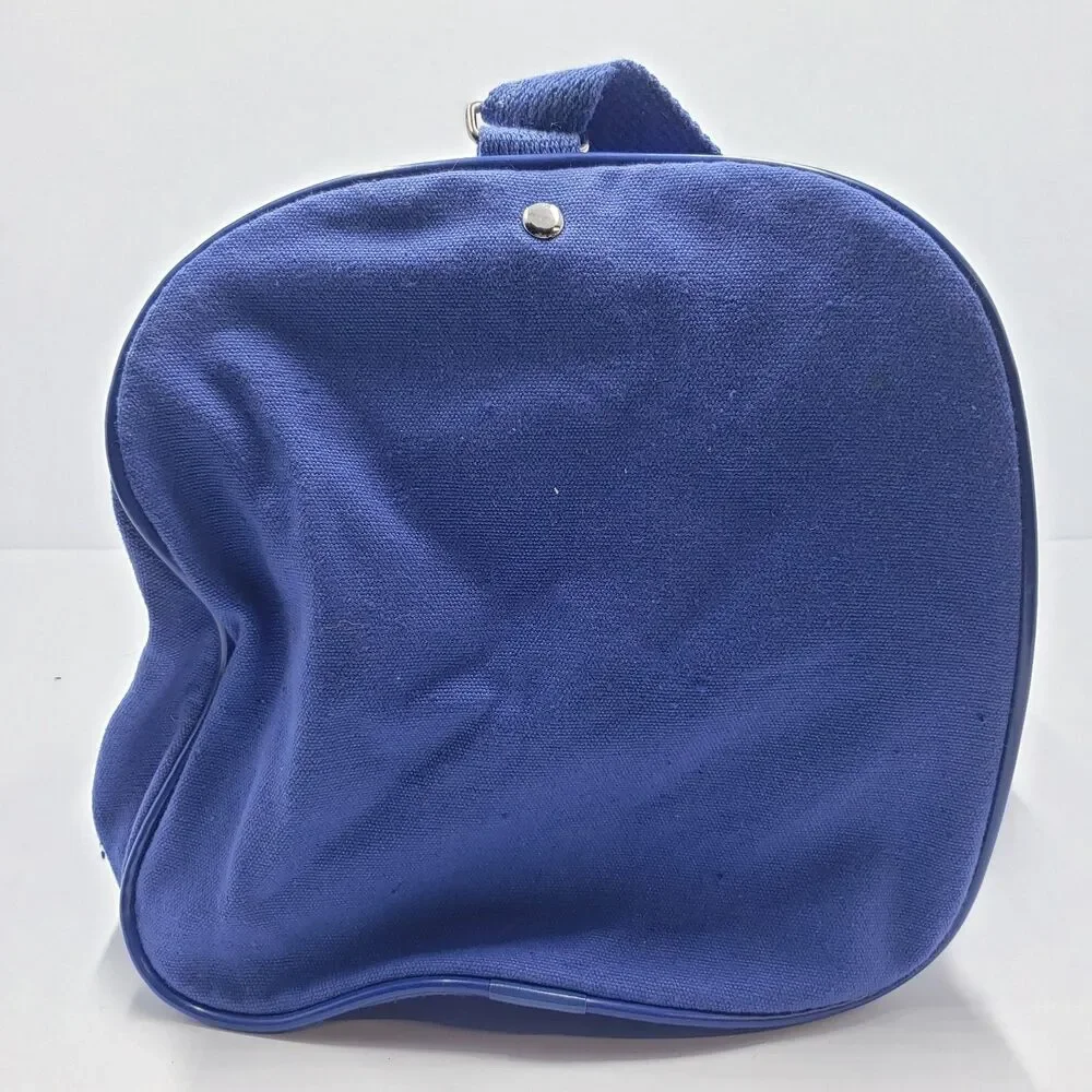 Vintage University of Kentucky Blue Barrel Duffel Bag UK Wildcats College Travel